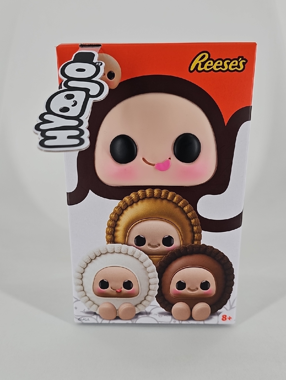 Reese's HYOJO Chocolate Cookie Character Plush Toy - Brown & White